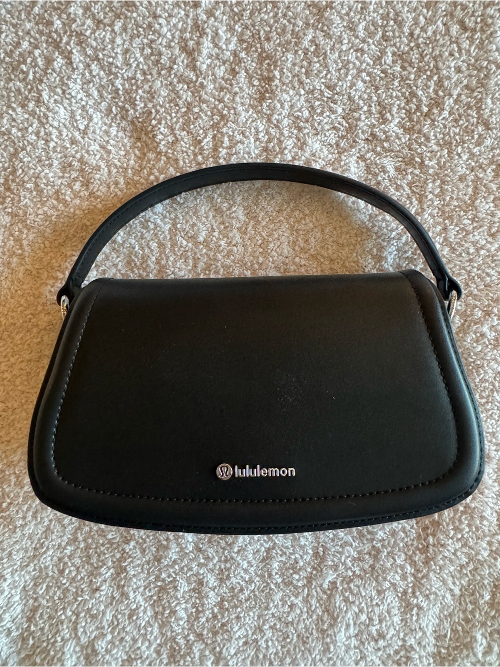 Lululemon Black alternative mini bag